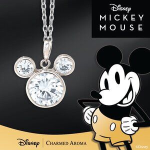 Disney Mickey Mouse Necklace, Charmed Aroma